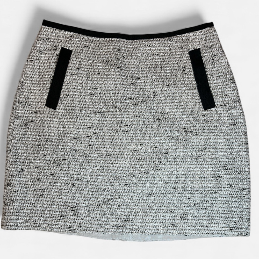 Banana Republic Gold Metallic Mini Skirt Size 4